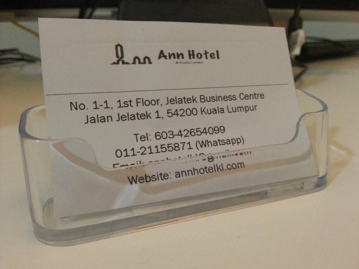 Ann Hotel Setiawangsa Ampang  Kültér fotó